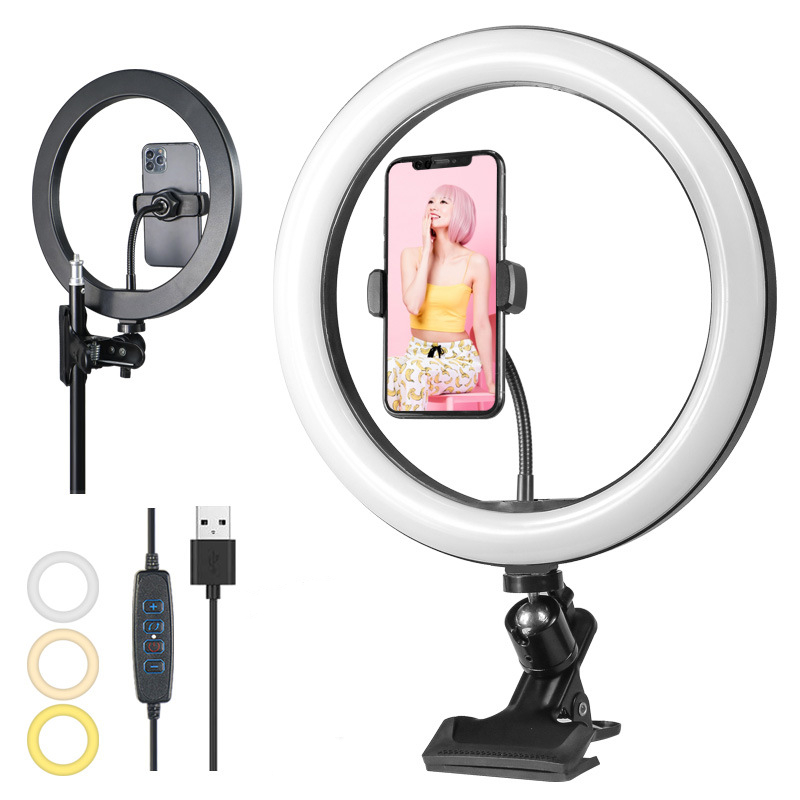 Photography Lighting Ring - Dimmable Led Ring Light Profissional 26cm