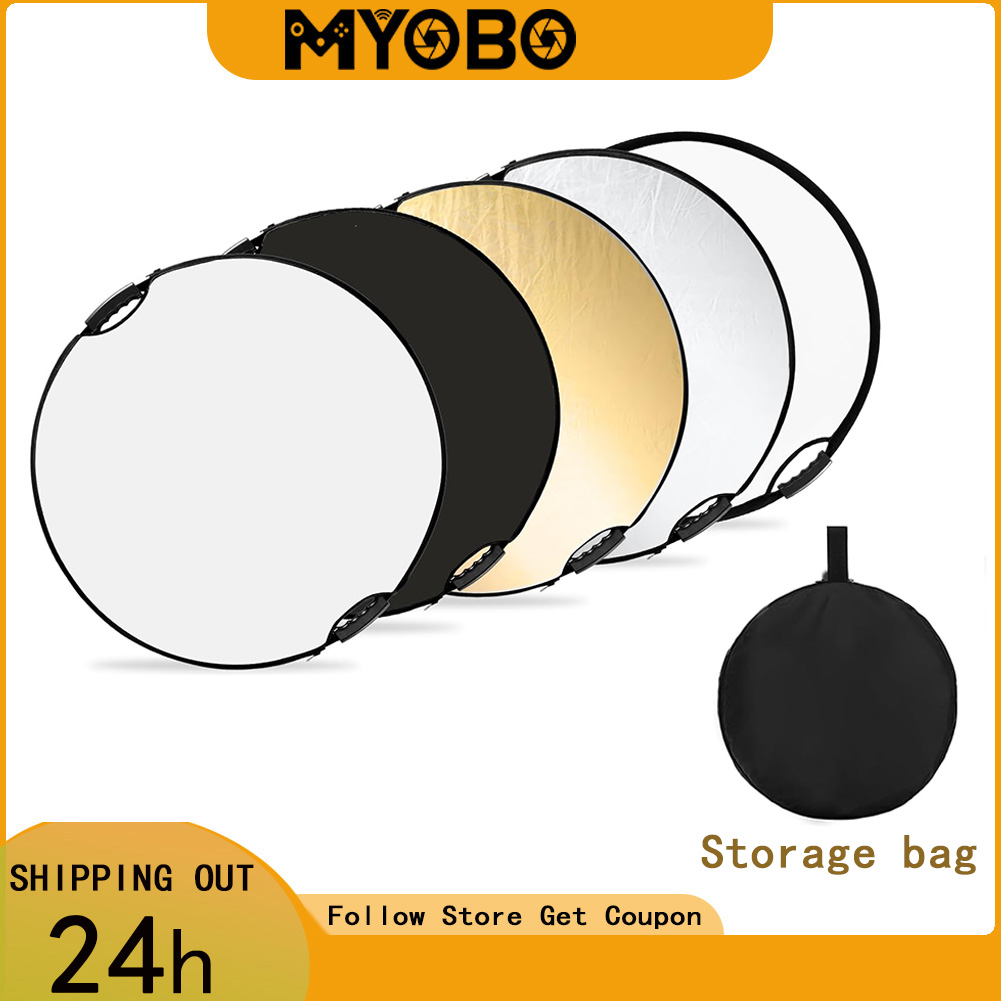 Photography Lighting Case - MYOBO Reflector Photography Collapsible Light Reflector