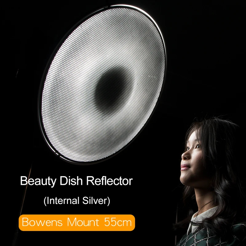 55cm 22 Studio Silver Beauty D - Beauty Dish 55Cm ulasan dan harga