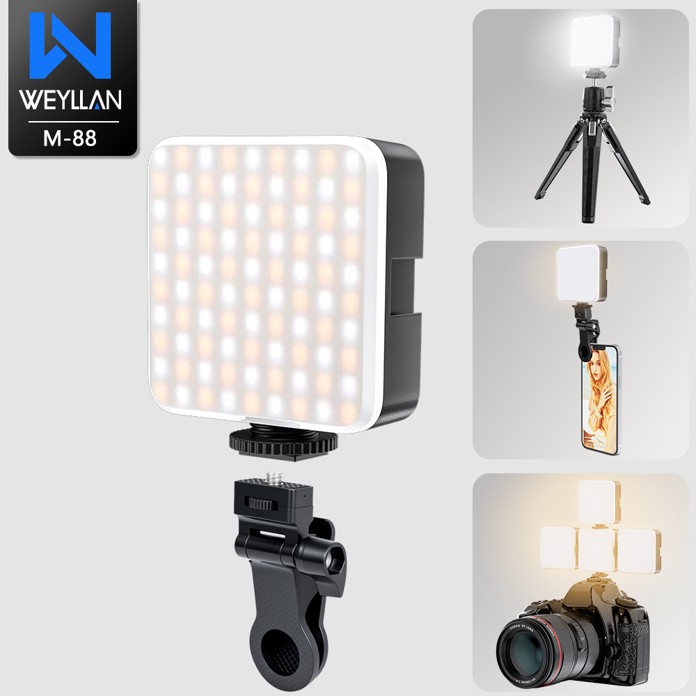 WEYLLAN M-88 2000mAh LED Video - Photography Lighting Brands ulasan dan harga