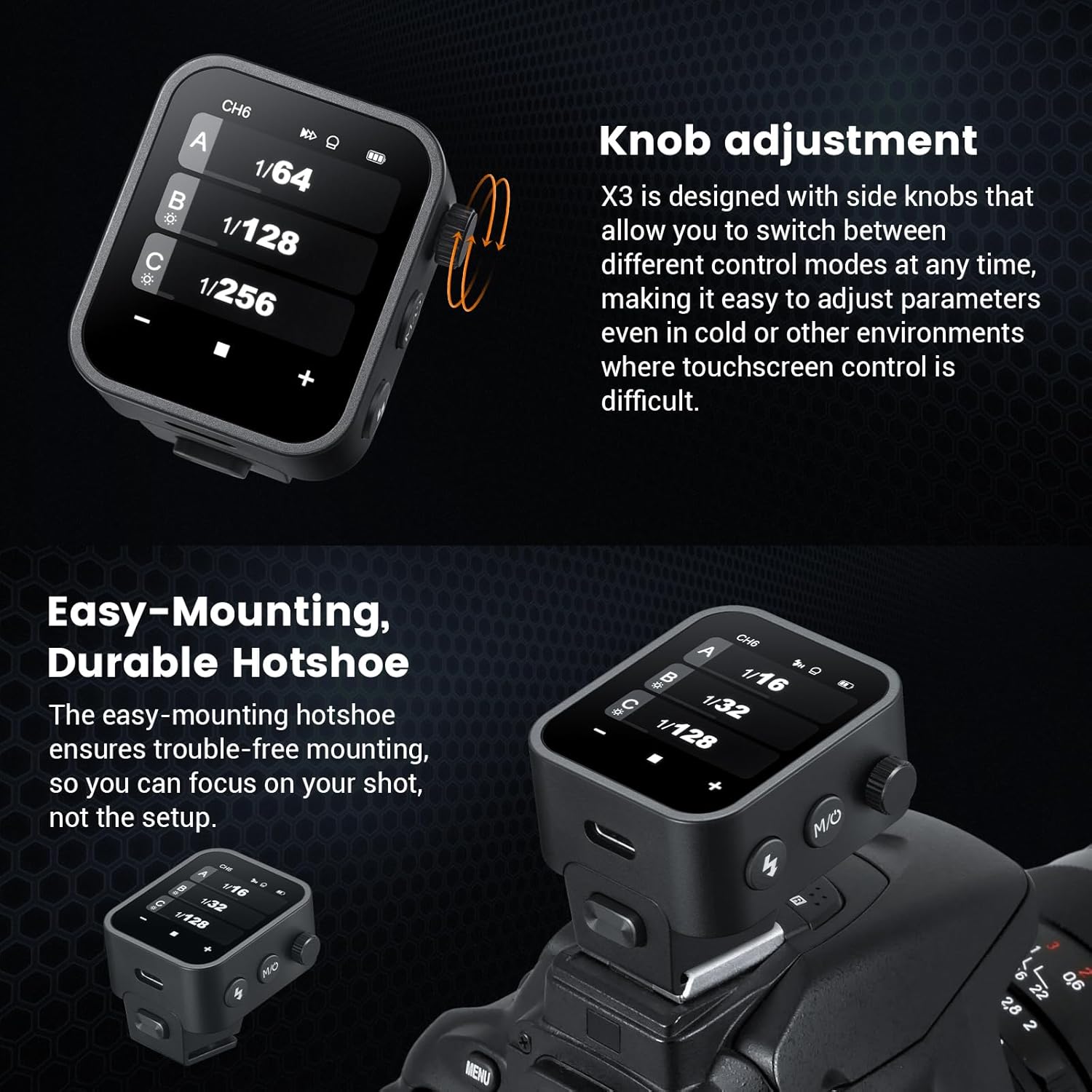 Godox X3C X3N X3S X3F X3O TTL  - Godox Speedlite Flash ulasan dan harga