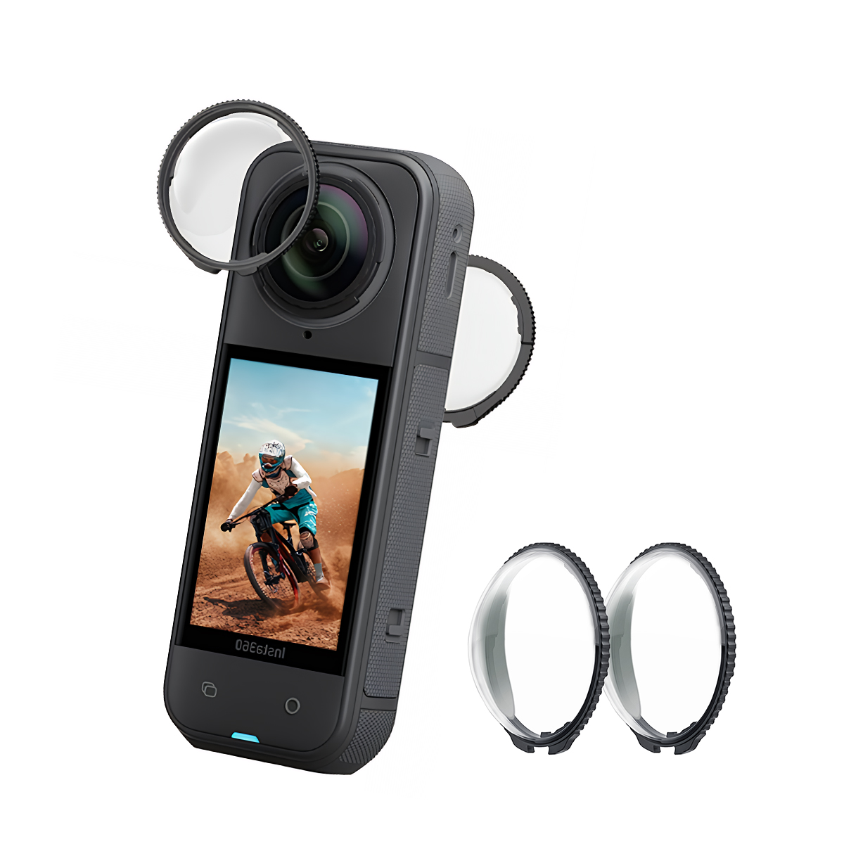 Dual Lens UV Filter for Insta3 - Insta360 Camera X3 ulasan dan harga