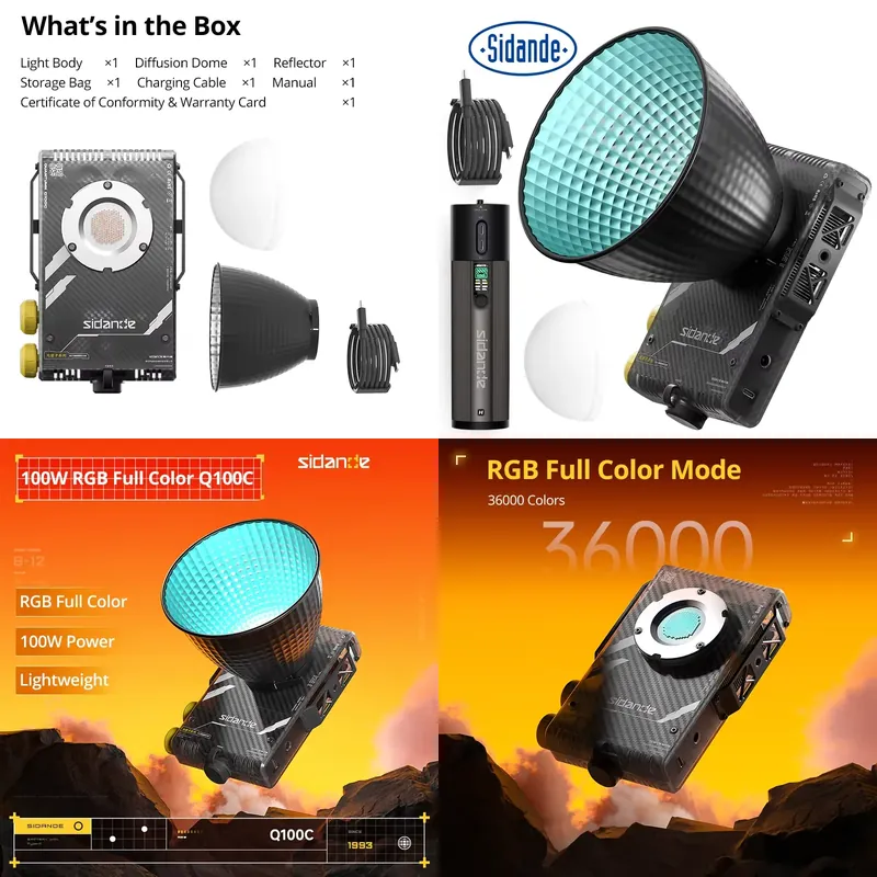 Brand For Sidande Q100C Q100Li - Photography Of Lighting ulasan dan harga