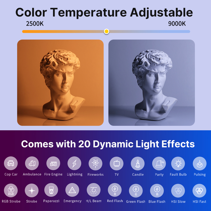 Ulanzi VL119 Handheld RGB Colo - Photography Lighting Godox ulasan dan harga