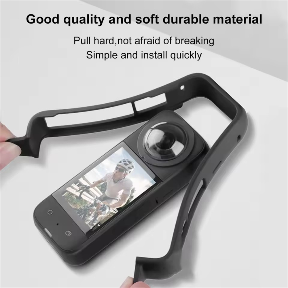 Protective Camera Housing Fram - Insta360 Camera X3 ulasan dan harga