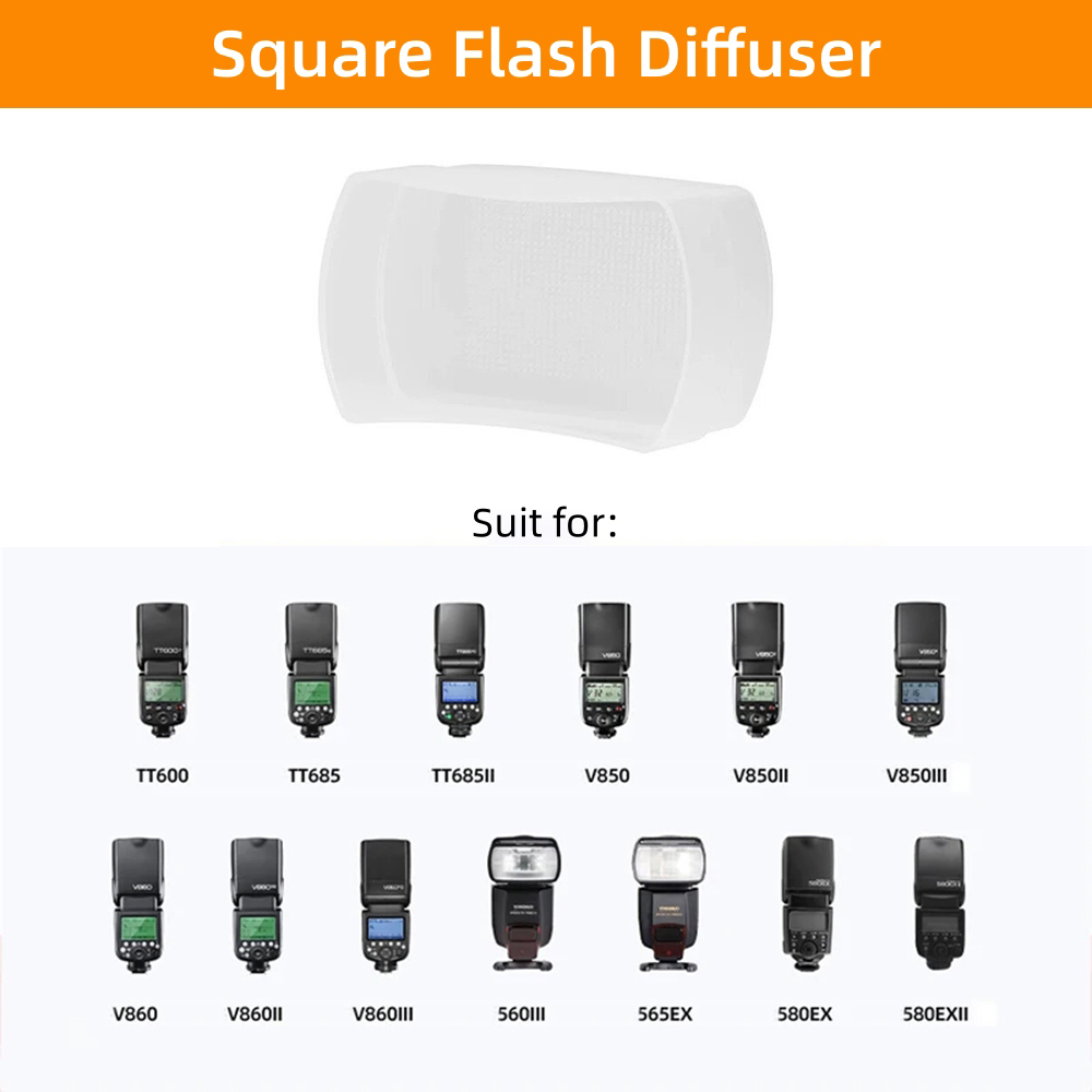 Camera Flash Diffuser Softbox  - Photography Lighting Godox ulasan dan harga