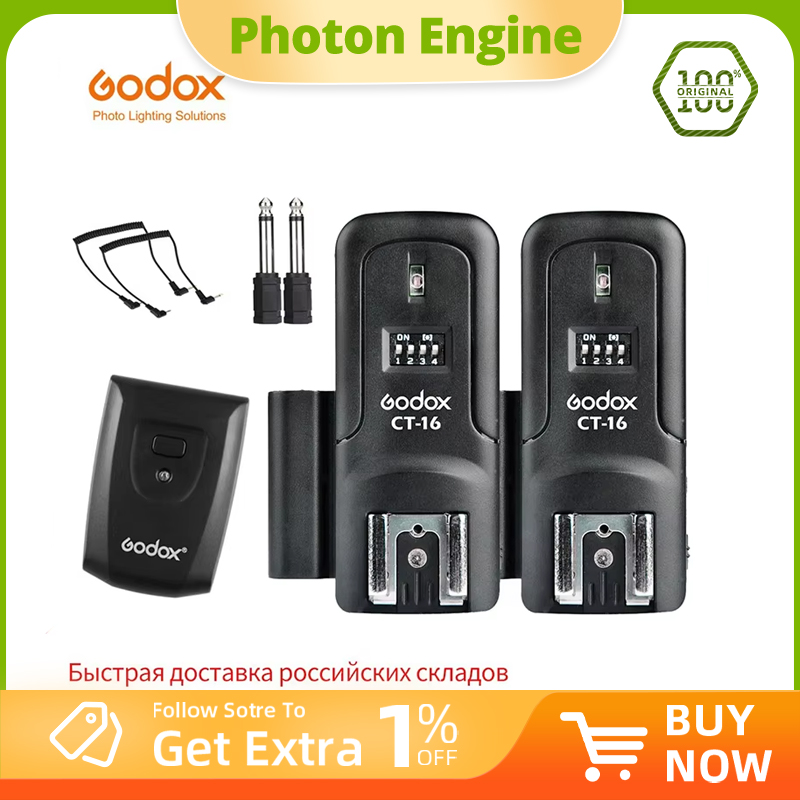 Godox CT-16 16 Channels Wirele - Godox Speedlite Flash ulasan dan harga
