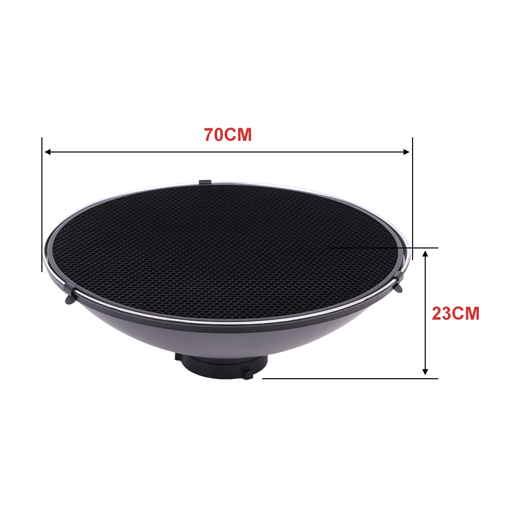 Studio Photography 70cm/27.6 I - Photography Lighting Beauty Dish ulasan dan harga