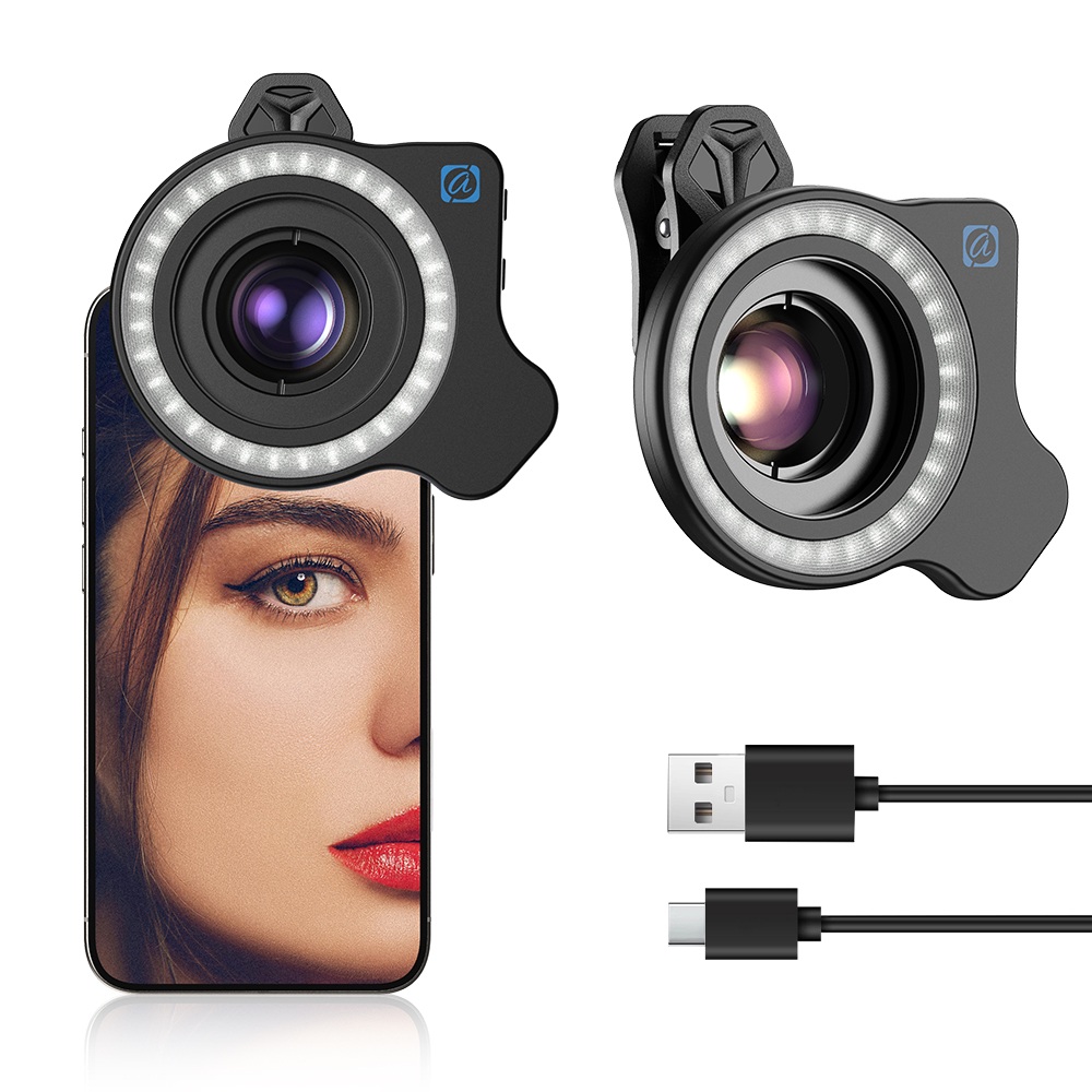 APEXEL NEW Macro Lens Fill Lig - Photography Lighting Ring ulasan dan harga
