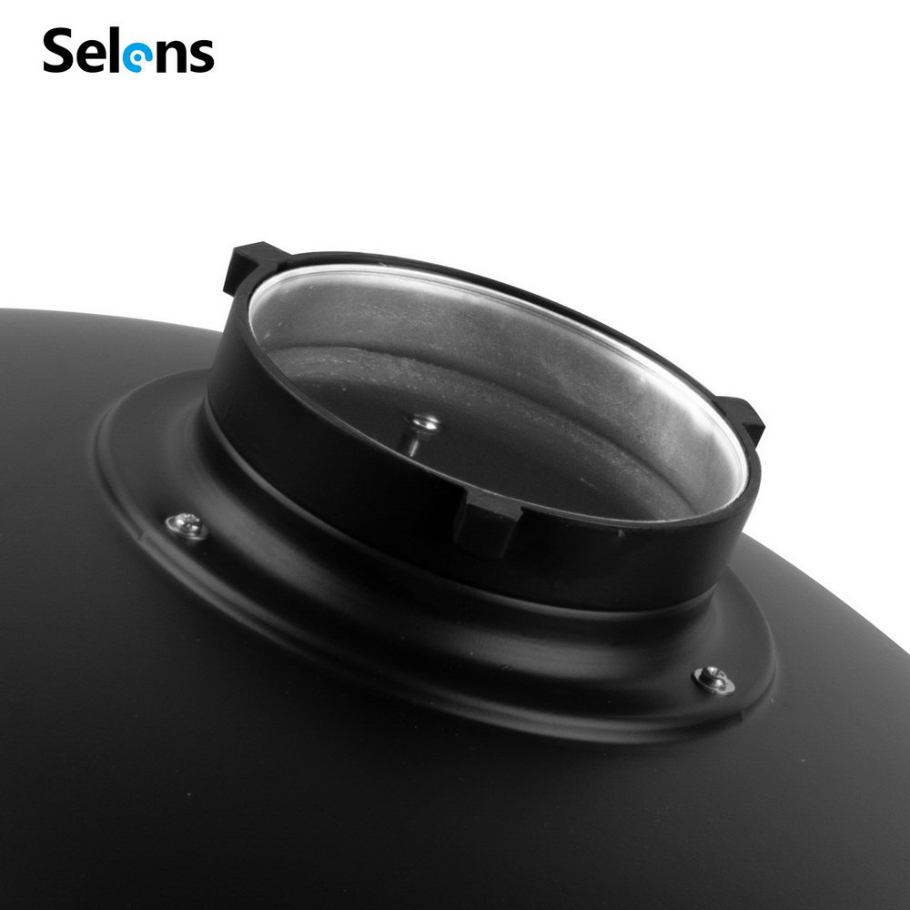 Selens Reflector Beauty Dish 3 - Beauty Dish 55Cm ulasan dan harga