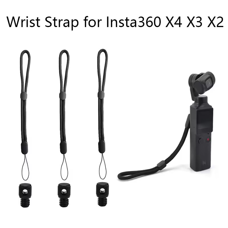 Wrist Hand Strap With 1/4 Scre - Insta360 Camera X3 ulasan dan harga