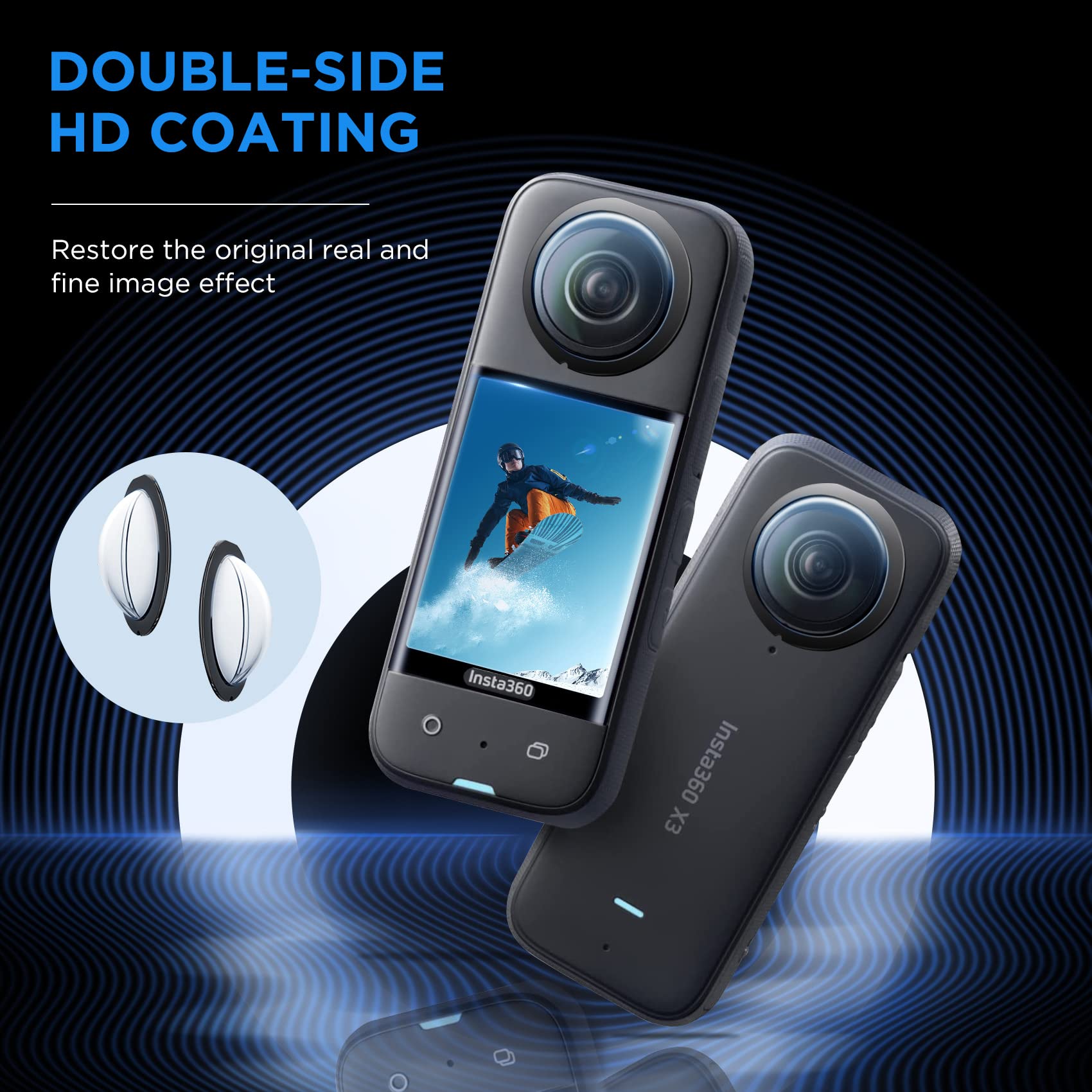 Lens Guard for Insta360 X3 Acc - Insta360 Camera X3 ulasan dan harga