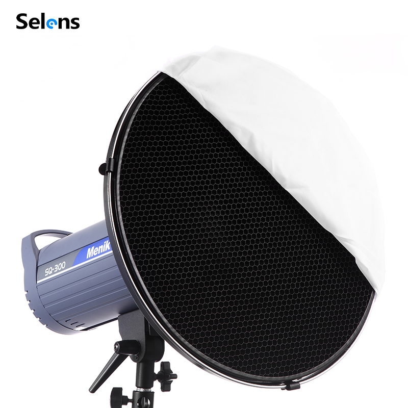 Selens Silver/White 70cm Beaut - Photography Lighting Beauty Dish ulasan dan harga