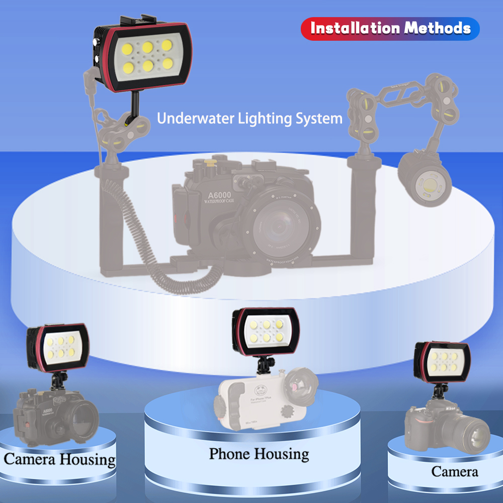 Seafrogs 40Meter Waterproof LE - Photography Lighting Brands ulasan dan harga