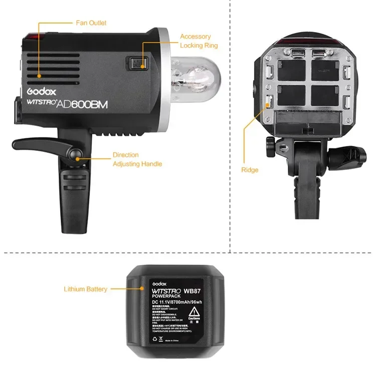 2026 Premium  AD600BM 600W Stu - Photography Of Lighting ulasan dan harga