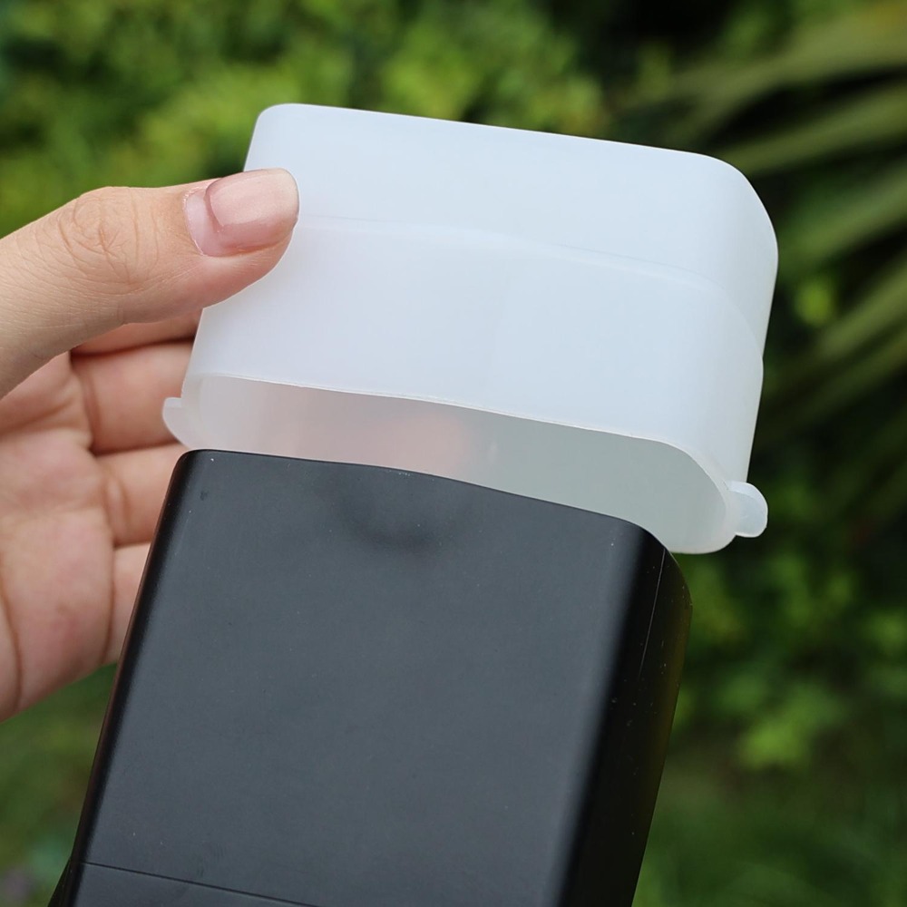 Camera Flash Diffuser Dome Bou - Godox Speedlite Flash ulasan dan harga