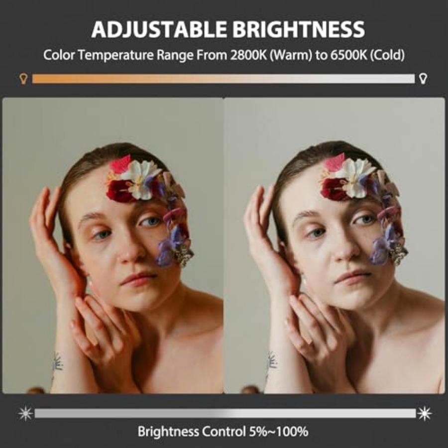60W COB LED Video Light Handhe - Photography Lighting Spotlight ulasan dan harga