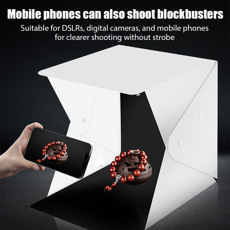 Folding Lightbox Portable Phot - Photography Lighting Case ulasan dan harga