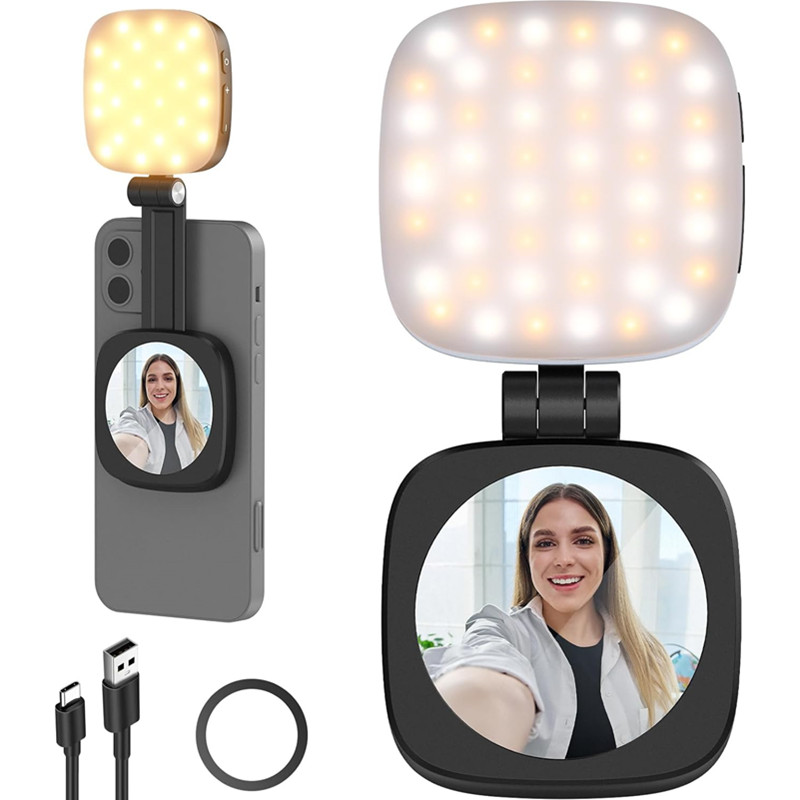 2 in 1 Folding Magnetic Phone  - Photography Lighting Brands ulasan dan harga