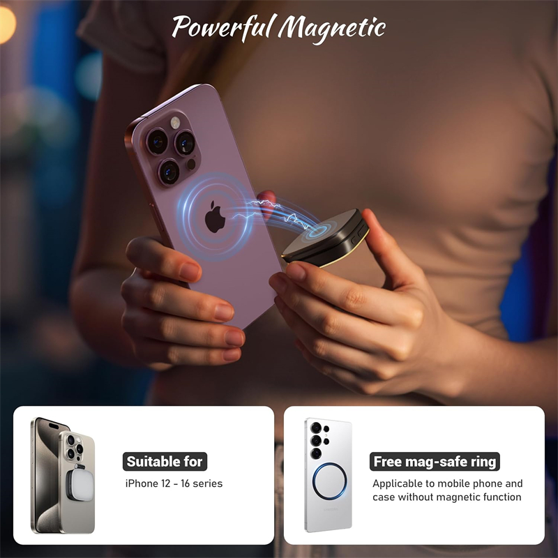 2 in 1 Folding Magnetic Phone  - Photography Lighting Brands ulasan dan harga
