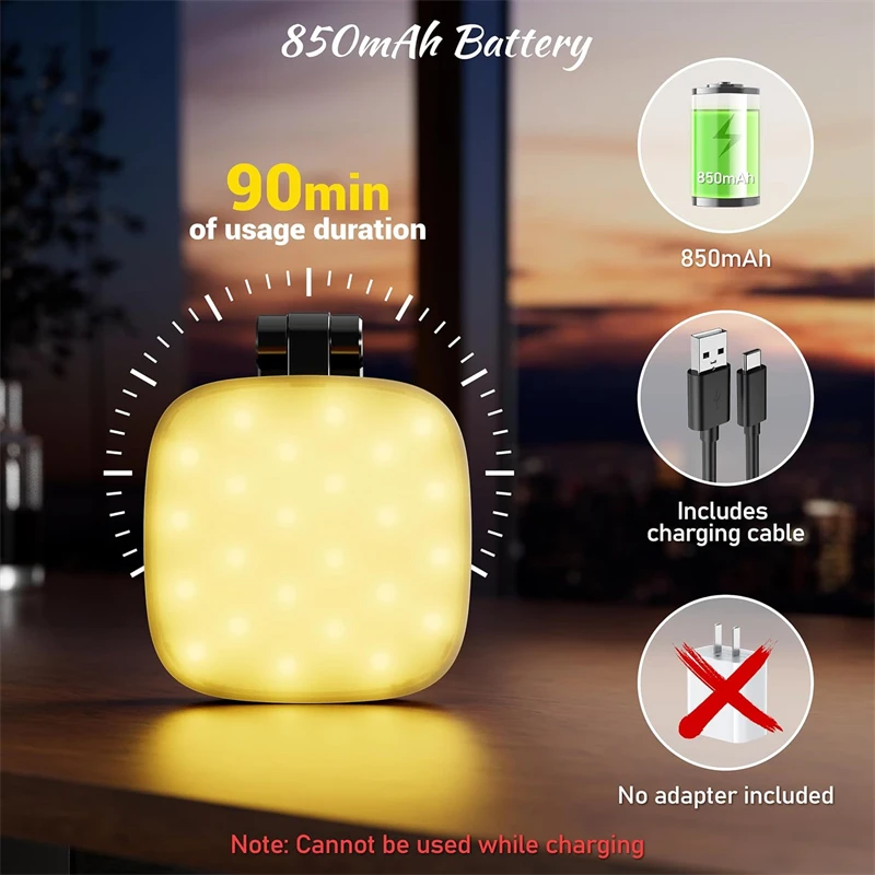 2 in 1 Folding Magnetic Phone  - Photography Lighting Brands ulasan dan harga