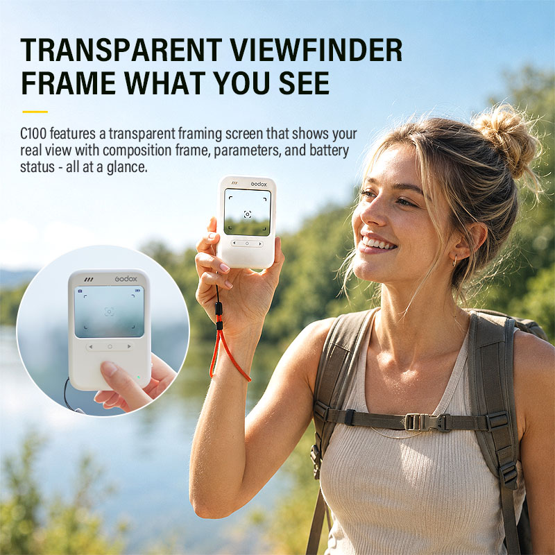 Godox C100 Transparent View Ca - Photography Lighting Godox ulasan dan harga