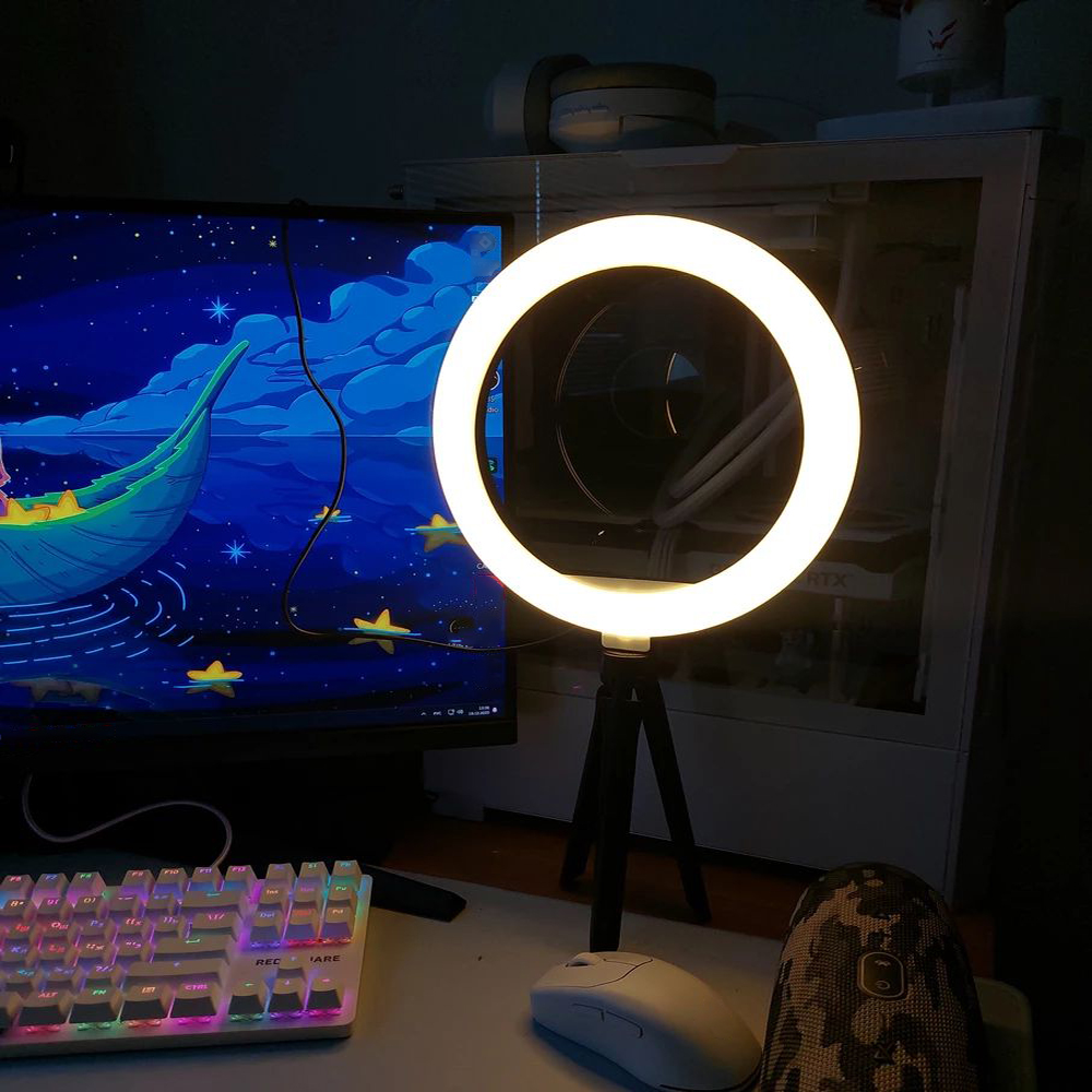 26 cm shooting light 26 cm lig - Photography Lighting Ring ulasan dan harga