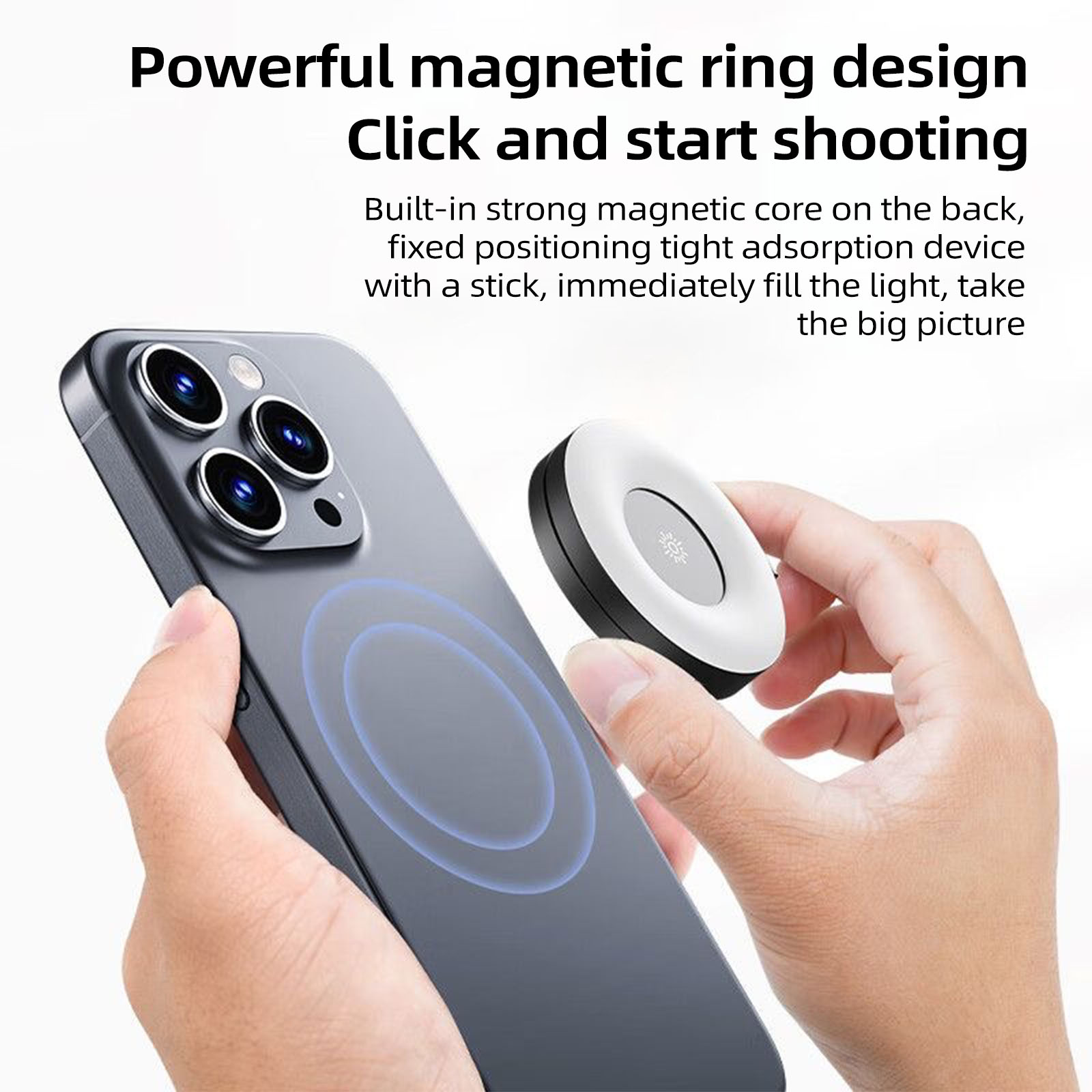 Magnetic Selfie Ring Light Sma - Photography Lighting Ring ulasan dan harga