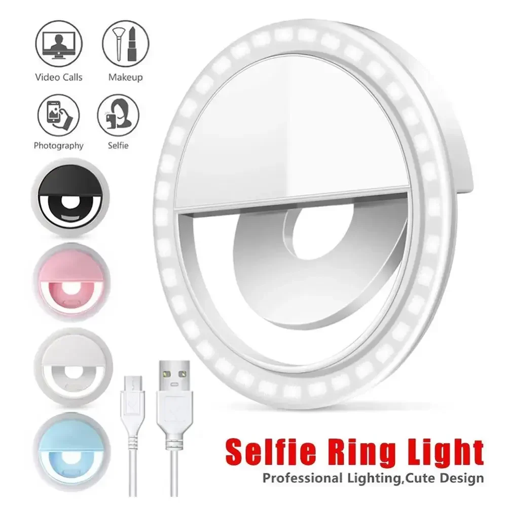 LED Selfie Ring Light Mobile P - Photography Lighting Ring ulasan dan harga