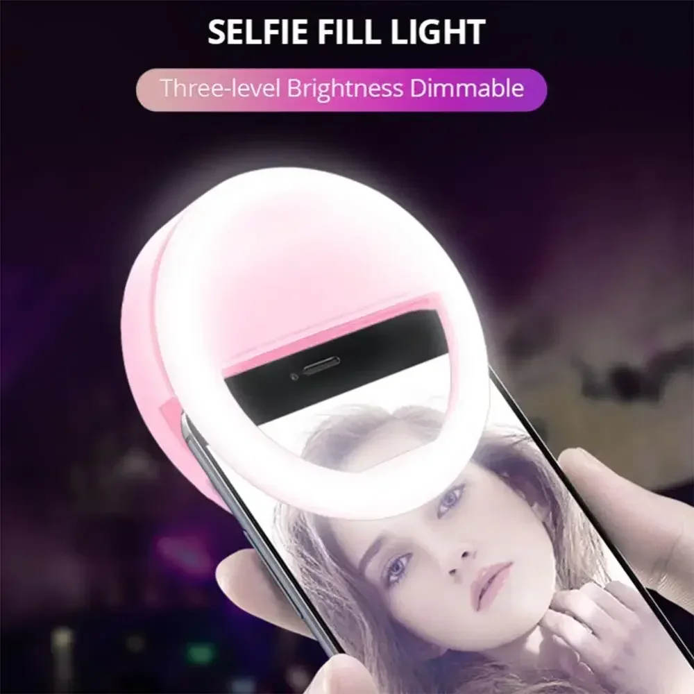 LED Selfie Ring Light Mobile P - Photography Lighting Ring ulasan dan harga