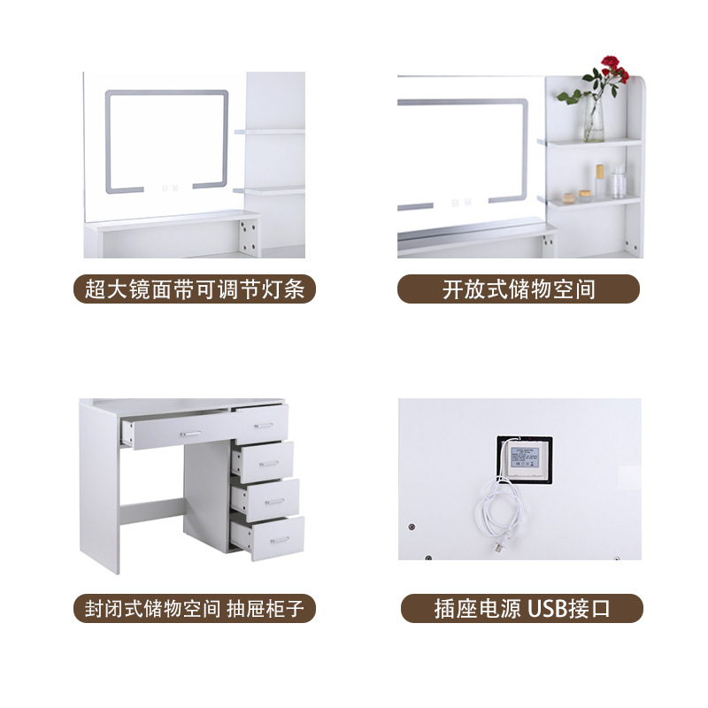 Dresser, Mirror Table, Adjusta - Photography Lighting Test ulasan dan harga