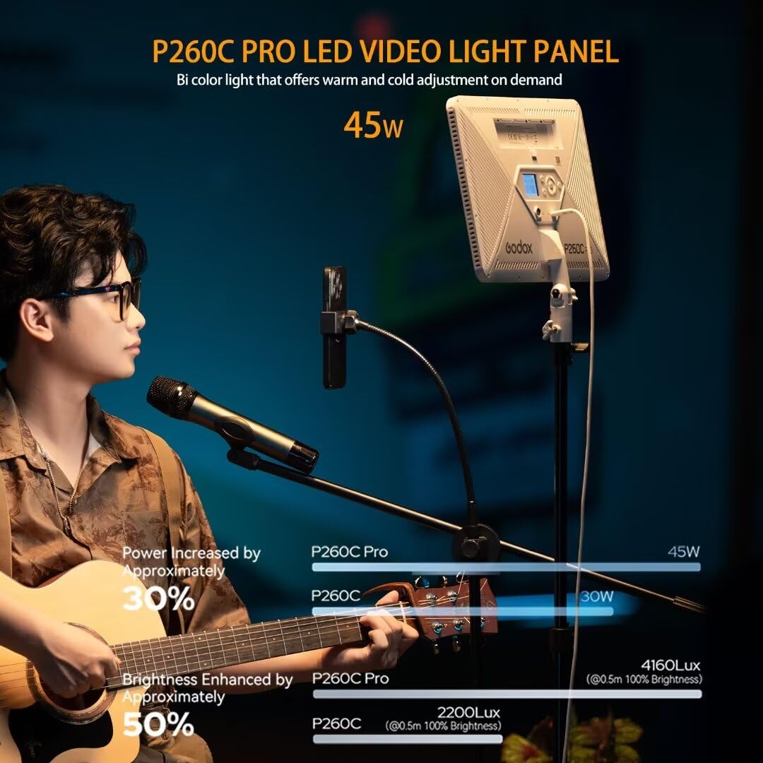 Godox P260C Pro LED Video Ligh - Photography Lighting Godox ulasan dan harga