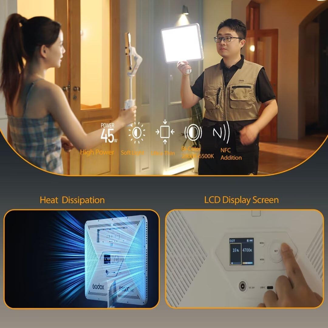 Godox P260C Pro LED Video Ligh - Photography Lighting Godox ulasan dan harga