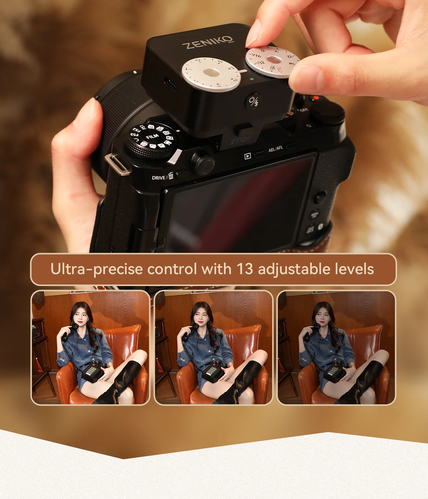 ZENIKO ZT12 Compact Retro TTL  - Photography Lighting Brands ulasan dan harga