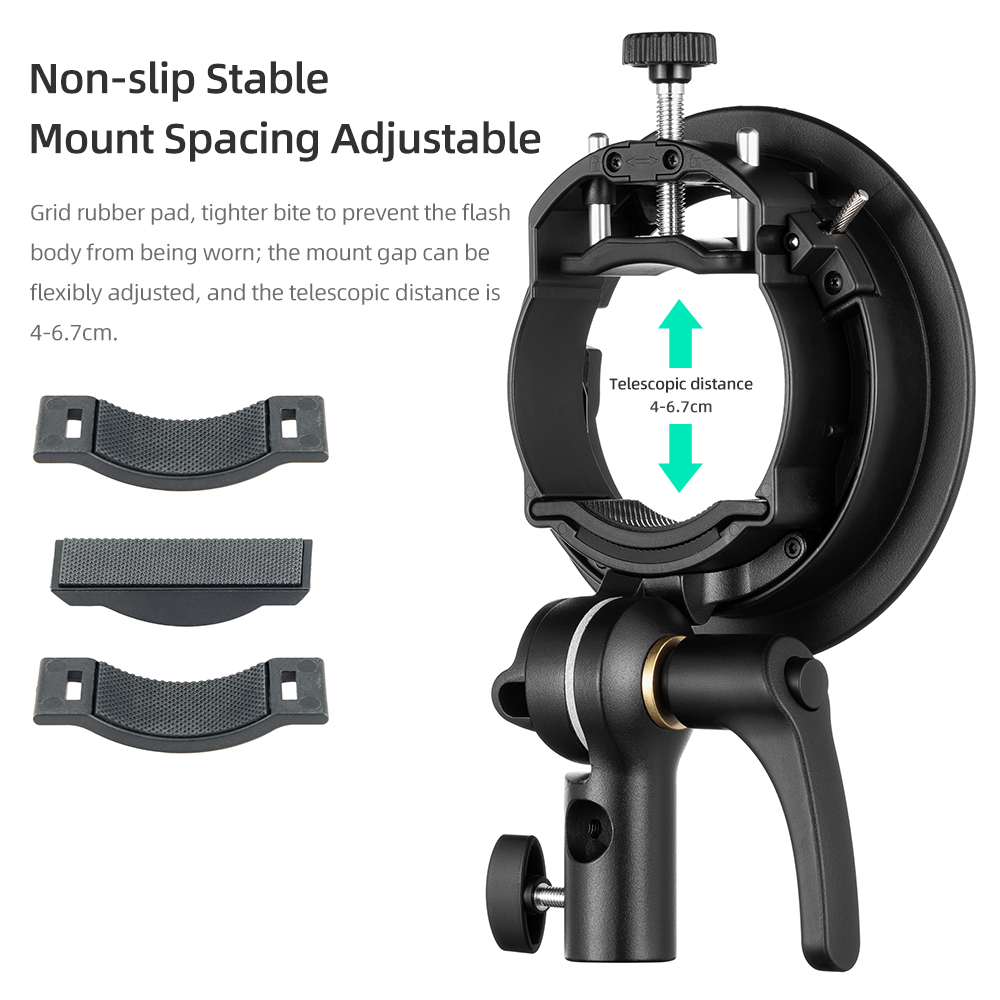 Godox S2 Bowens Mount Flash S- - Godox Speedlite Flash ulasan dan harga