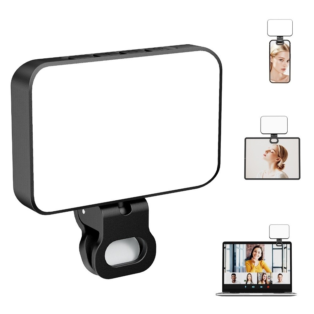 800/1000mAh LED Selfie Light 3 - Photography Lighting Ring ulasan dan harga