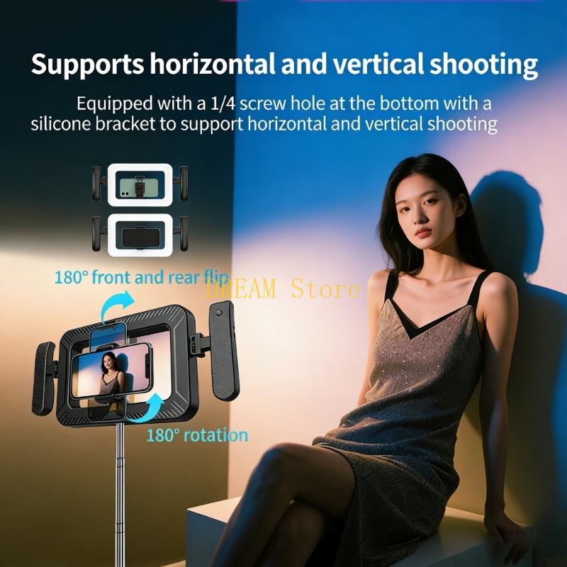 Adjustable Brightness Color Te - Photography Lighting Ring ulasan dan harga