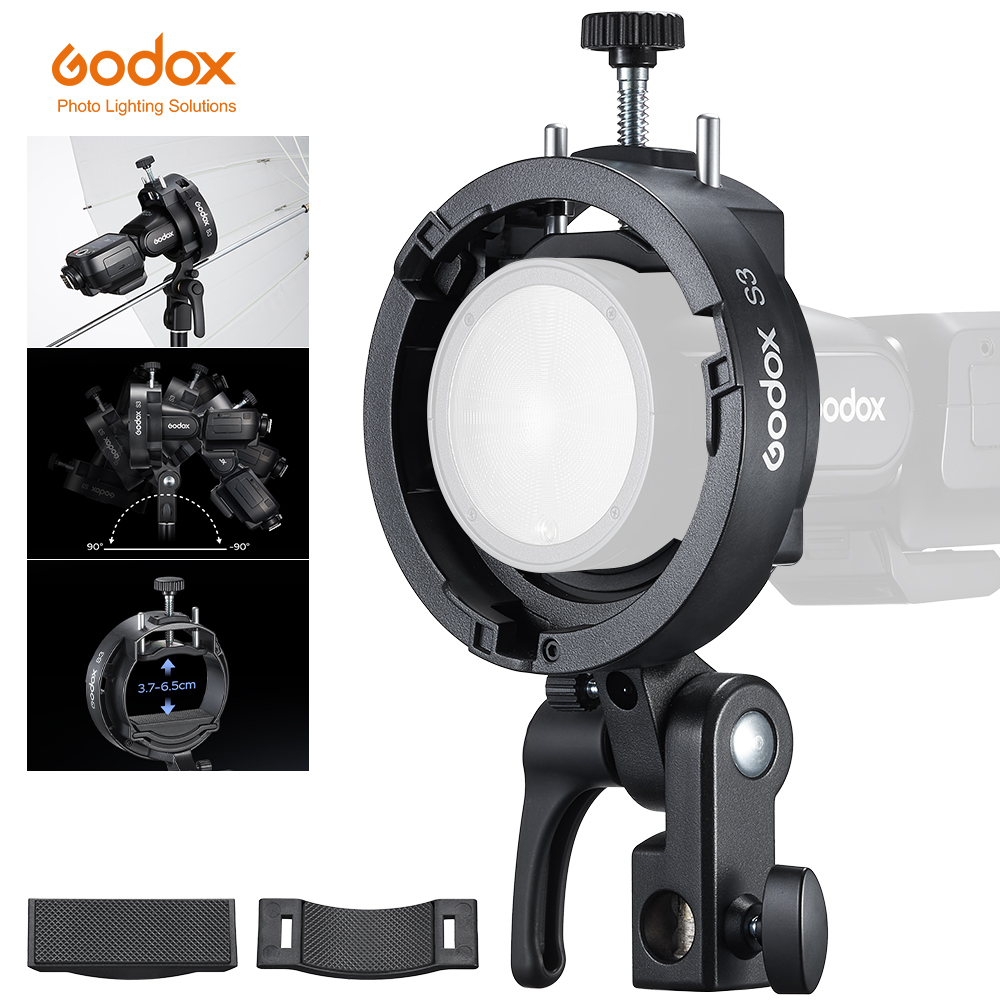 GODOX S3 Flash Bracket Speedli - Godox Speedlite Flash ulasan dan harga