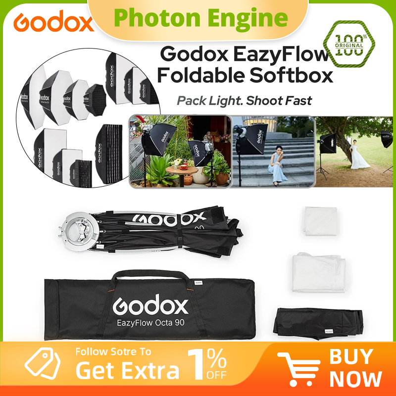 Godox EazyFlow series Foldable - Photography Lighting Godox ulasan dan harga
