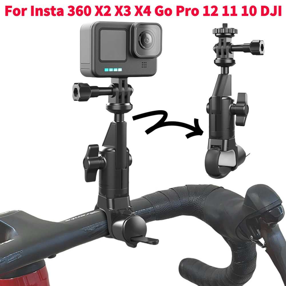 Motorcycle Bicycle Handlebar H - Insta360 Camera X3 ulasan dan harga