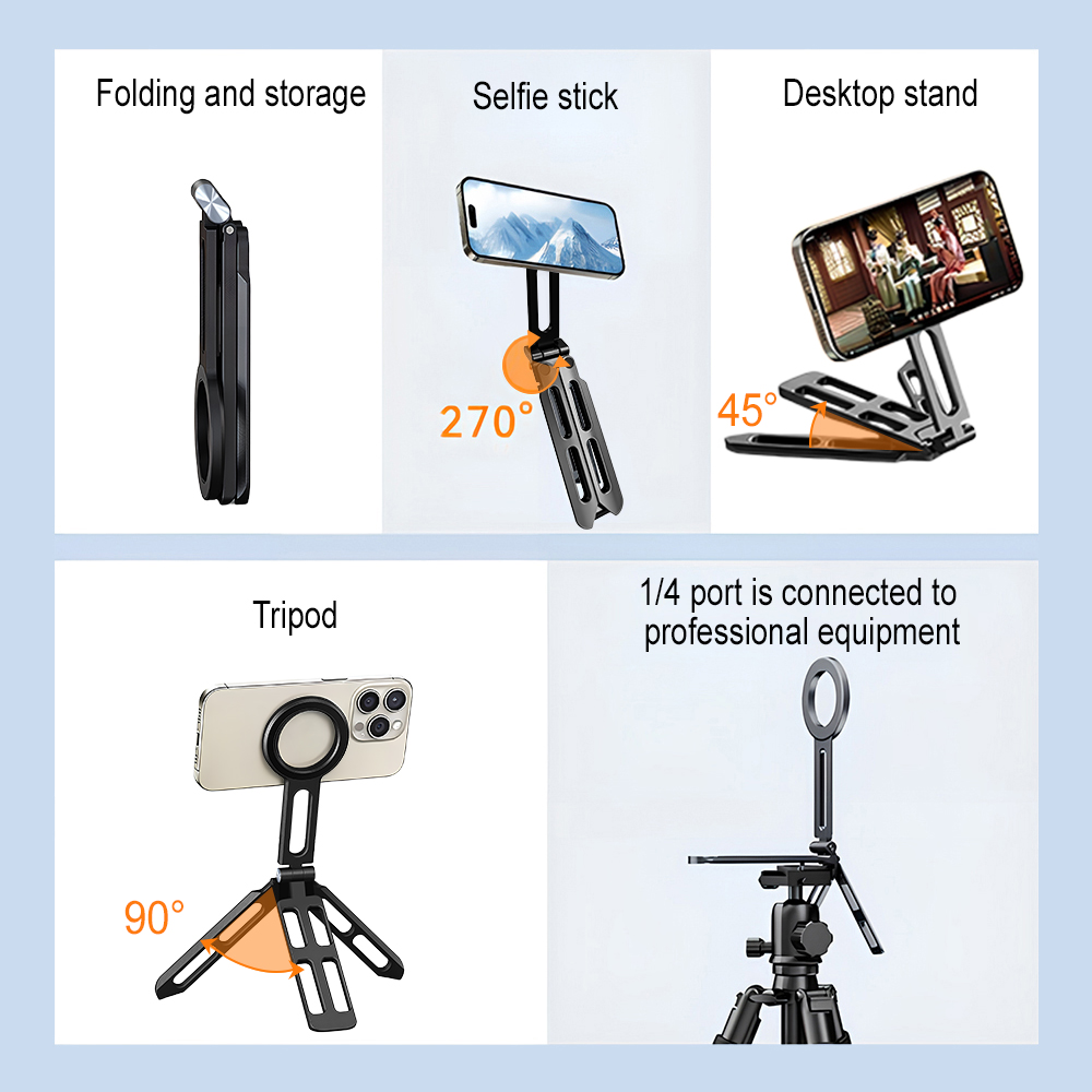 Magnetic Phone Holder Four-axi - Photography Lighting Angles ulasan dan harga
