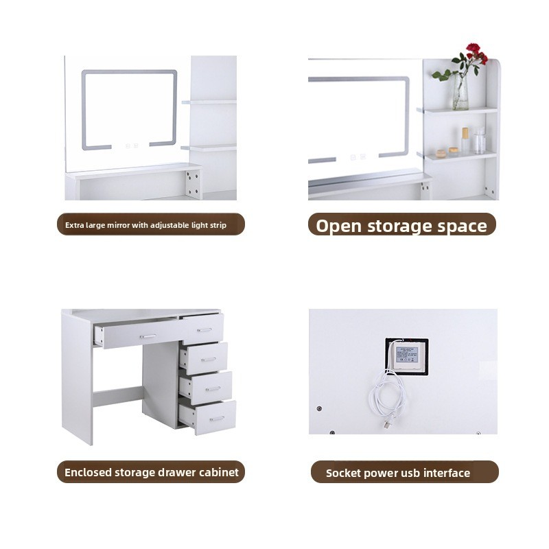 Dresser, mirror table, adjusta - Photography Lighting Test ulasan dan harga